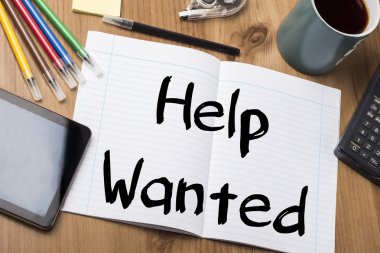 Yardım aranıyor - Not Defteri ile metin