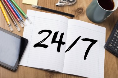 24/7 - Not Defteri ile metin