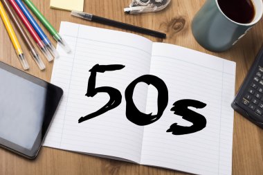 50'li - Not Defteri ile metin