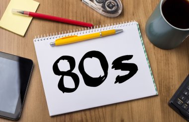 80s - metin ile not defteri