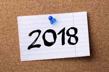 2018 - kalçası not kağıdı bulletin board tutturulmuş