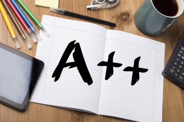 ++ - Not defteriyle metin