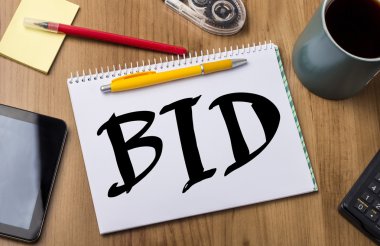 Teklif - metin ile Pad Not