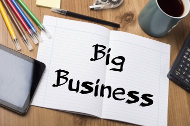 Büyük iş - Not Defteri ile metin