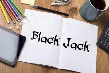 Metin ile Pad Not Jack - siyah