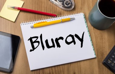 BluRay - Not Defteri ile metin