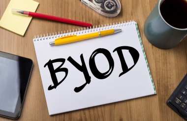 Byod - metin ile Not Pad