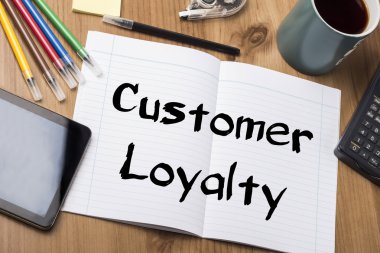 Müşteri sadakati - Not Defteri ile metin