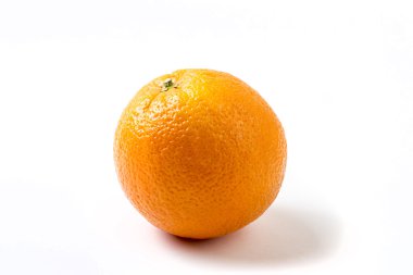 Beyaz arkaplanda turuncu izole edilmiş