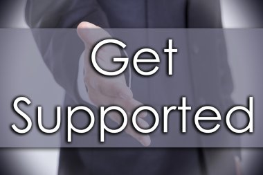 Get desteklenen - metin ile iş kavramı