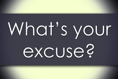 Senin mazeretin ne? -iş kavramı ile metin