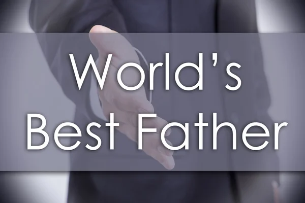 Il miglior padre del mondo - concetto di business con testo — Foto Stock