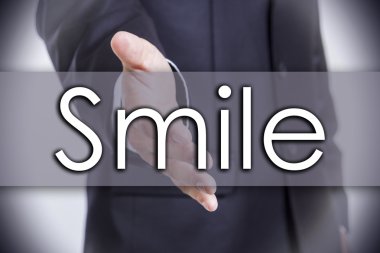 Smile - metin ile iş kavramı