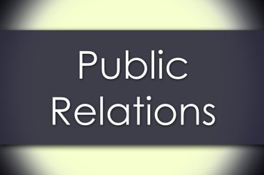 Halkla ilişkiler - metin ile iş kavramı