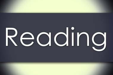 Okuma - metin ile iş kavramı