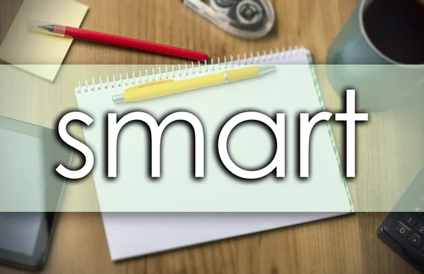 Smart - concepto de negocio con texto — Foto de Stock