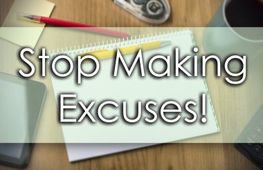 Bahaneler durdurmak! -iş kavramı ile metin