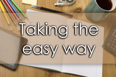 Belgili tanýmlýk basit yol - iş kavramı ile metin alma