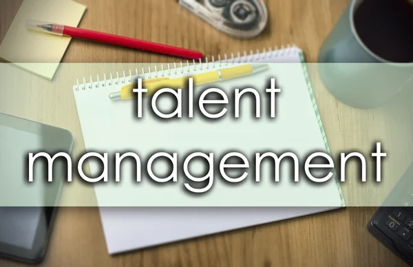 talent management -  business concept with text