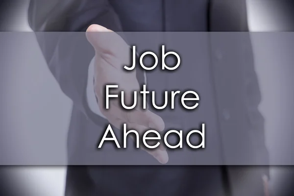 Job Future Ahead - business concept with text — Stock Photo, Image