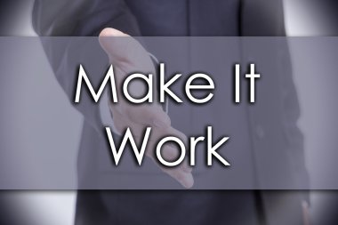 İş - iş kavramı ile metin olun