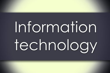 Bilgi teknolojisi - metin ile iş kavramı