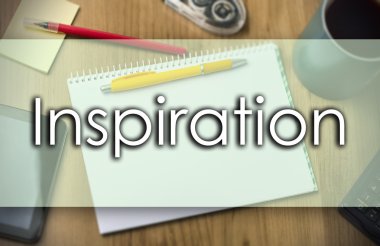 İlham - metin ile iş kavramı