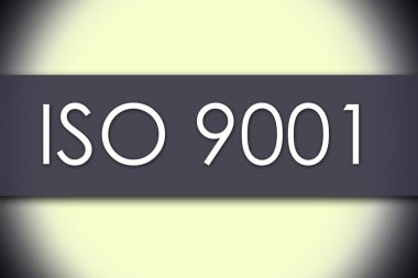 ISO 9001 - metin ile iş kavramı