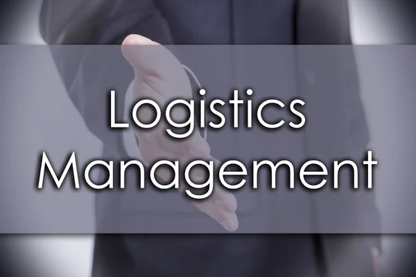 Logistics Management - business concept with text