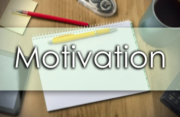 Motivation -  business concept with text