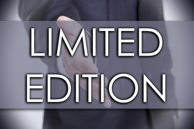 Limited Edition - metin ile iş kavramı