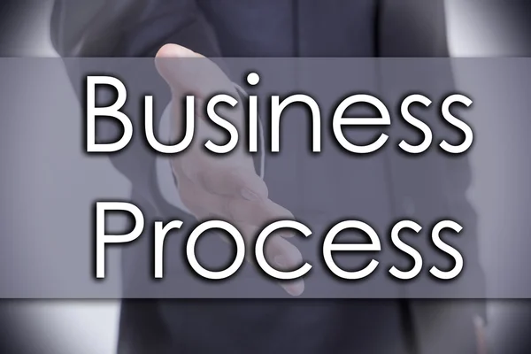 Business Process - business concept with text — Stock Photo, Image