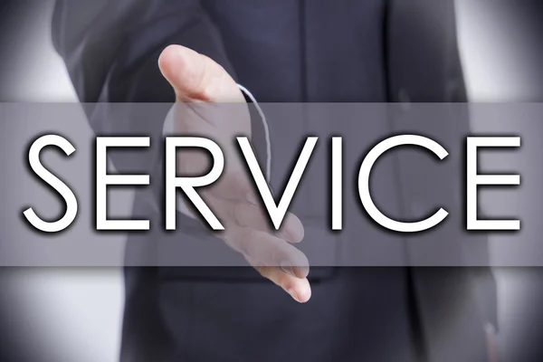 SERVICE - business concept with text — Stock Photo, Image