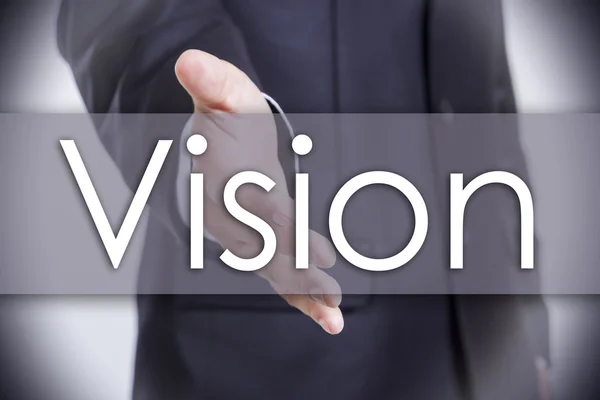 Vision - business concept with text — Stock Photo, Image