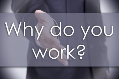 Neden çalışmıyor? -iş kavramı ile metin