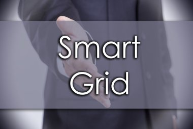 Akıllı Grid - metin ile iş kavramı