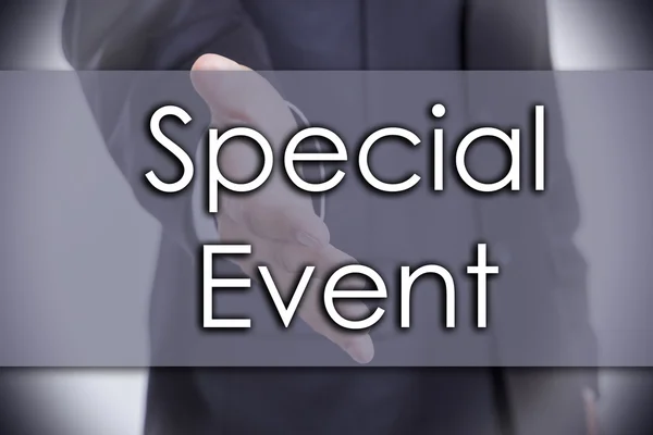 Evento especial - concepto de negocio con texto — Foto de Stock