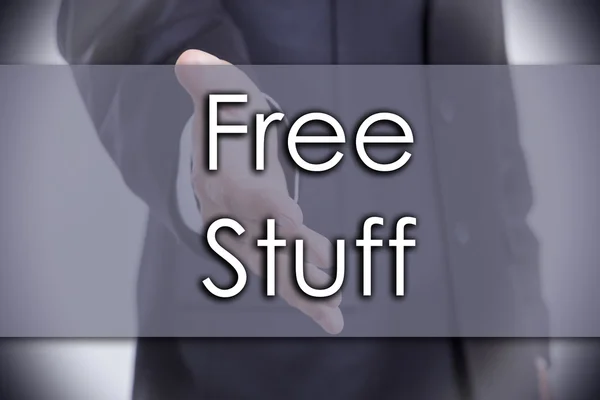 Free Stuff - бизнес-концепция с текстом — стоковое фото