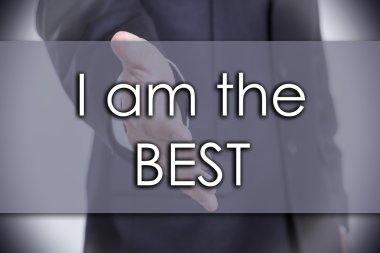 Ben en iyisiyim - metin ile iş kavramı