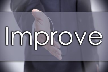 Geliştirmek - metin ile iş kavramı