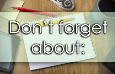 Hakkında unutmayın:-iş kavramı ile metin