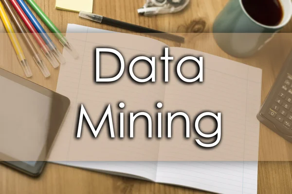 Data Mining - Geschäftskonzept mit Text — Stockfoto