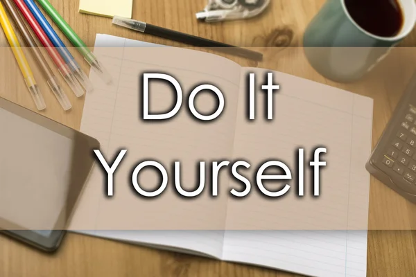 Do It Yourself - business concept with text — Stock Photo, Image