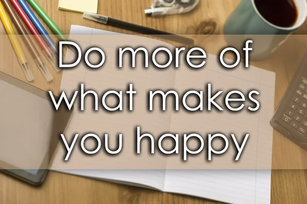 Daha mutlu - metin ile iş kavramı nedir