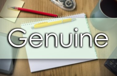 Hakiki - metin ile iş kavramı