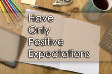 Sadece olumlu beklentiler umut - tex ile iş kavramı var