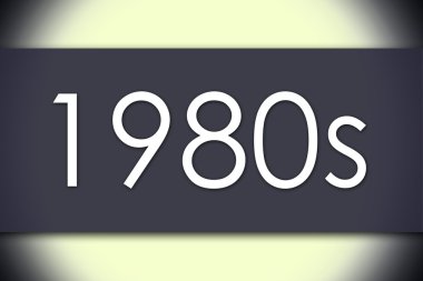 1980'lerde - iş kavramı ile metin