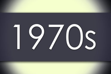 1970'lerde - iş kavramı ile metin