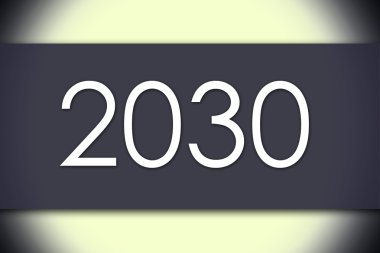 2030 - iş kavramı ile metin