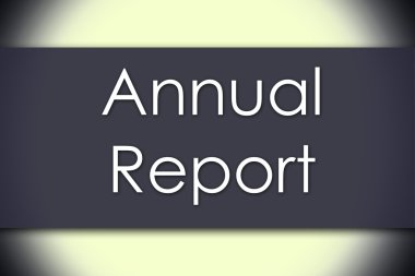 Faaliyet Raporu - metin ile iş kavramı